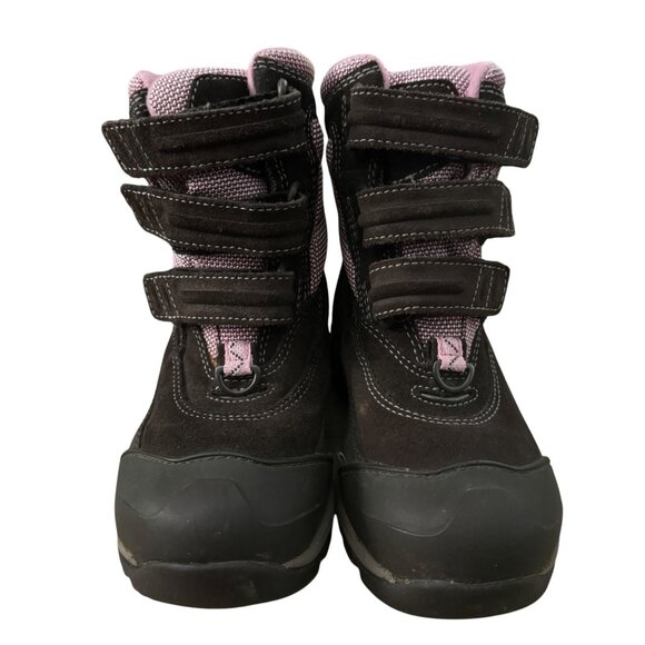 L.L. Bean Kids Snow Boots - Black and Pink - Picture 2 of 8